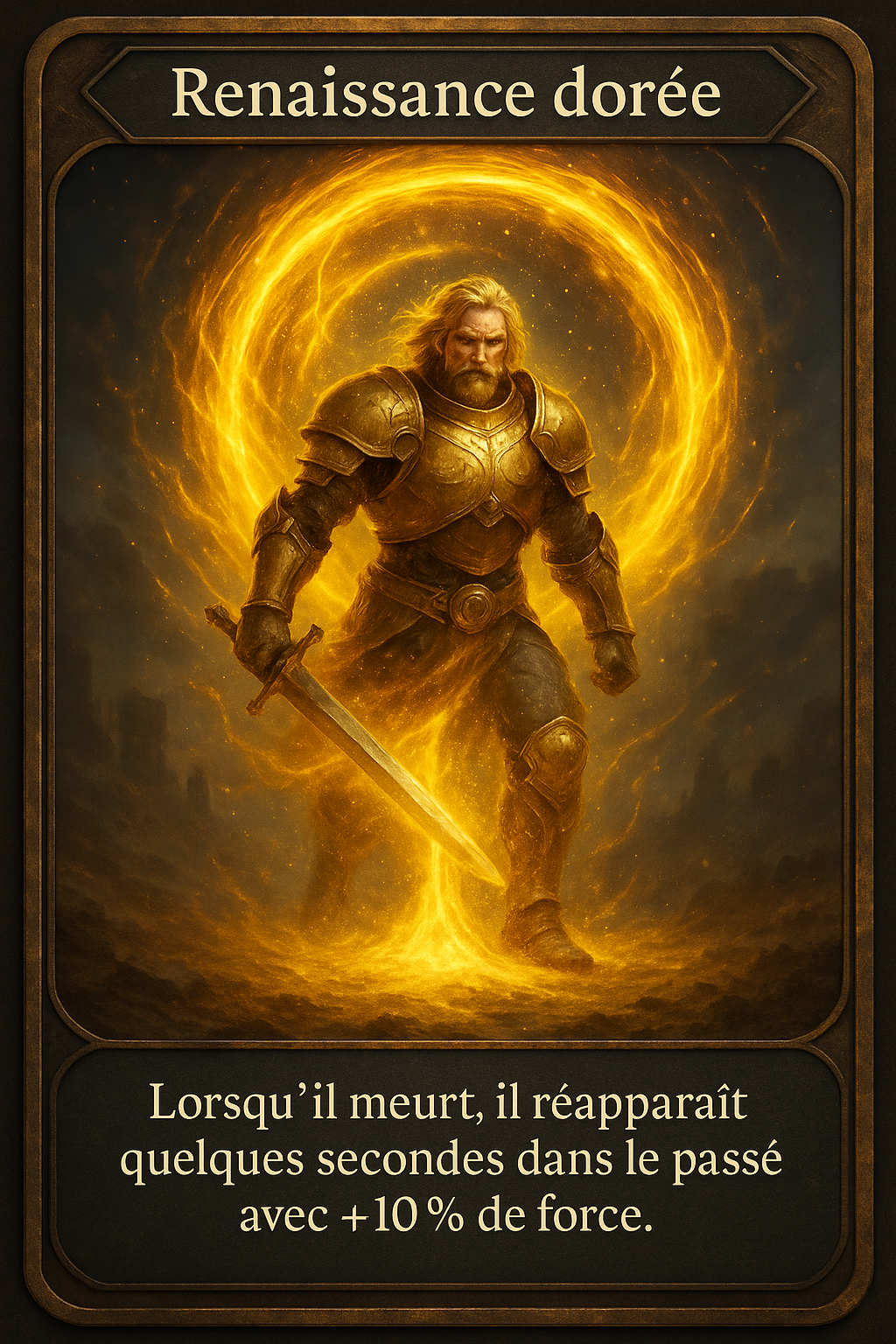 Golden Warrior of the Rift